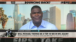 19K views · 276 reactions | Keyshawn johnson is tired of the Michael Thomas disrespect  "As far as the talent goes, he is certainly a top 10 talent at the receiver position!" | ESPN First Take | Facebook