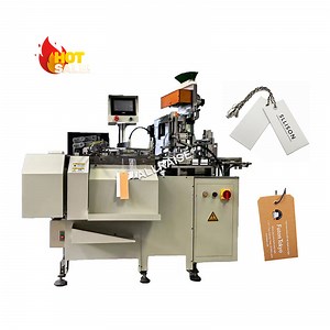 [Hot Item] Automatic Clothing Hang Tag String Machine Hang Tag Threading Knotting Machine