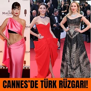 #Cannes2024 Film Festivali’nde Hande Erçel, Meryem Uzerli,Pınar Deniz ve Birce Akalay güzellikleri ve giydikleri elbiselerle kırmızı halıya damga vurdular. #birceakalay #pinardeniz #handeercel #meryemuzerli | Magazin Burada