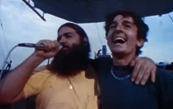 OTD in 1969, Canned Heat perform at Woodstock. Here’s ‘A Change Is Gonna Come.’ One of my all-time favorite sets, and this video might be the most important video I ever post, so pay attention. Absolutely unreal. A young fan rushes the stage and Bob “The Bear” Hite calls off security and allows the fan to remain. The fan then BUMS A CIGARETTE FROM BOB’S PACK OF MARLBORO REDS IN HIS FRONT POCKET. Bob, being the showman that he is, offers a light, before the fan returns the pack of reds to Bob. Me