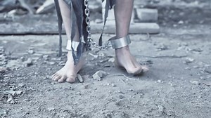 Legs Prisoner Chains Closeup Stock Footage Video (100% Royalty-free) 27538039 | Shutterstock