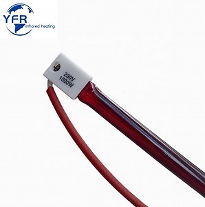 [Hot Item] Custom 300mm Ruby Halogen Heating Lamp 300W for Shoe Machine