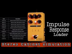 FLAMMA CAB FS07 | Stereo cabinet simulation | IR Loader | Gaperlu pake ampli