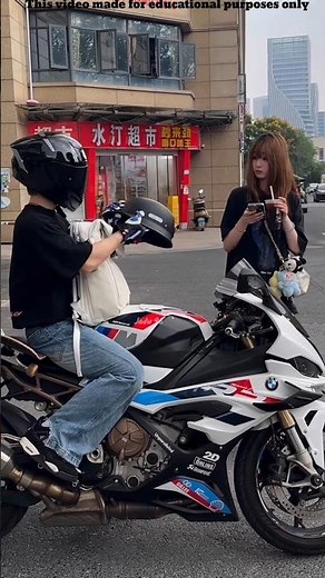 Rider takes out a black helmet from the bag#Raider#Raiding#china#new#bride#ytshortvideo