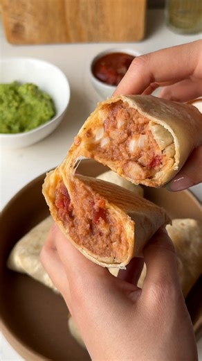 1K views · 13 reactions | Bean and Cheese Burritos  Ready in less than 30 minutes, these burritos are great for making ahead, meal prep, and even freezing for later. #burritorecipes #mexicanrecipes #beanburrito | Isabel Eats - Easy Mexican Inspired Recipes | Facebook