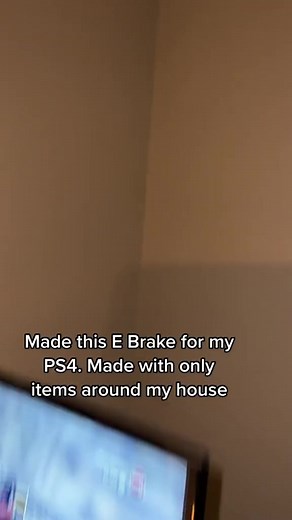 Made a homemade Handbrake for my PS4. Made with only items around my house. #simracing #DIY #Simdrifting | Sim Racing Sucks
