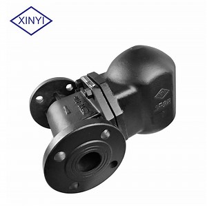 [Hot Item] Xylt50 Pn16 Black Flange Type Wcb Lever Float Steam Trap for Dyeing Machine