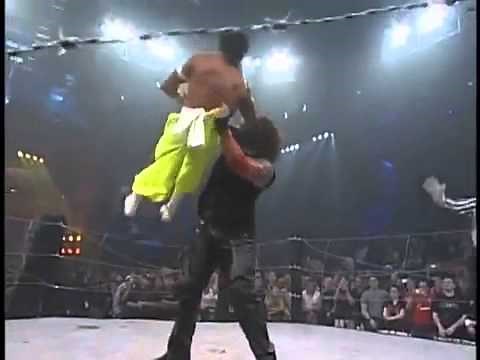 TNA Turning Point 2005- Abyss vs. Sabu- Barbed Wire Massacre
