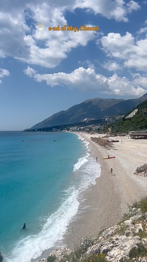 Dhermi Beach, 2 Maj #dhermi #beach #may #albania #fyp #riviera | Show Me Albania