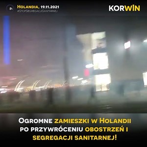 Kochana Polsko, ucz się! Tak się protestuje! Holandia i reżim sanitarny wyprowadził dziesiątki tysięcy ludzi na ulice. Ci ludzie optują za jednym - Wolnością i niezależnością! Nie możemy pozwolić, aby politycy i rząd, wybrani przez naród, doprowadzili do zniewolenia narodu, tym bardziej z powodu chęci tych osób do obrony Wolności. Każda ręka podniesiona na Wolność jednostki powinno zostać odrąbana! Walczmy o tą Wolność! | Nowa Nadzieja