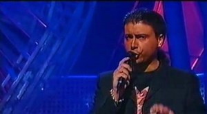 Antonio Carbonell con "¡Ay, Qué deseo!", representante de España en Eurovisión 1996