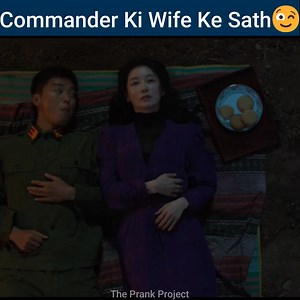 Commander Ki Wife Ke Sath😉 #moviereview #movieexplain #viralpost2024 #viralchallenge | The Prank Project