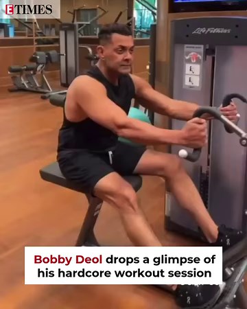 Pushing limits! #BobbyDeol shares a sneak peek of his intense training | ETimes