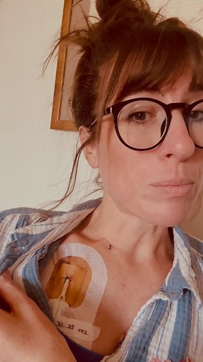 Another Friday … another awesome week of treatment. Had some small hiccups but doing well now. . Kyle is amazing and is balancing full time work with full time Dad and full time driver. He sits in the waiting rooms during the many hours of my treatment. Pray for him this week for stamina and endurance as he keeps balancing it all. :) . . #Lyme treatment #lyme #lymedisease | Chelsey Rahtjen