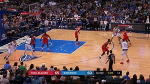 🎥: Mavs used a 21-3 run (from the 9:28 mark of the fourth quarter through the 1:28 mark of the fourth) to turn a 15-point deficit (96-81) into a three-point advantage (102-99) in our 102-101 win over the Trail Blazers! | Dallas Mavericks