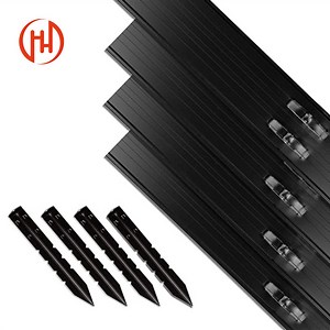 [Hot Item] First Choice Aluminium Edging Length 8FT Mill Finish Landscape with 4 Stakes