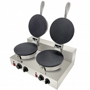 [Hot Item] Lida X2 Double Head Electric Waffle Cone Maker (Timer, Sleeves)