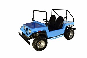 [Hot Item] Sky Blue Jeep off Road ATV Mini Buggy for Sale