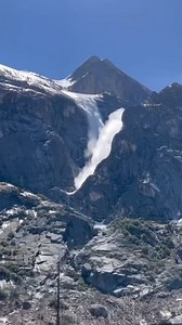 Large avalanche see on Half Dome in Yosemite National Park. (via @_mikeywright_/IG) | Active NorCal