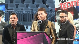 🎥 | CANELO REACTS TO GGG VICTORY! 🇲🇽 Newly-crowned WBA/WBC & Ring Magazine middleweight champion Saul 'Canelo' Alvarez reacts to his hard-fought majority decision victory over Gennady Golovkin last night in Las Vegas... 👇 #Boxing #CaneloGGG2 | Boxing Social