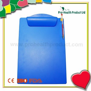 [Hot Item] Plastic Medical Clipboard with Pen Holder