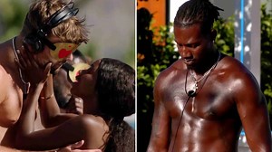 Saucy kissing game leaves couple on the rocks - and Love Island fans are baffled