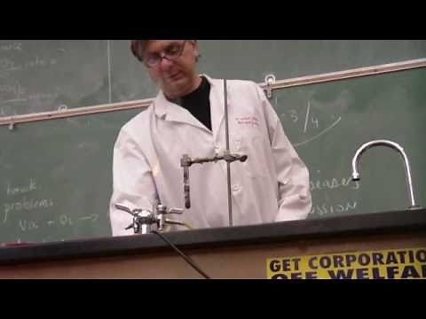 POTASSIUM CHLORATE and GUMMY BEAR experiment