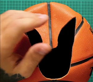 DIY Sneaker Customization with Basketball Ball | Parentips