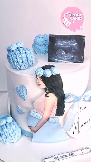 Pregnant woman cake | Enjoy cakes
