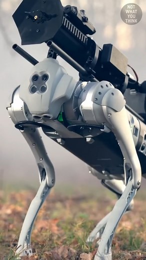 4.8K views · 59 reactions | Flamethrower Robot Dog #Thermonator | Not What You Think | Facebook