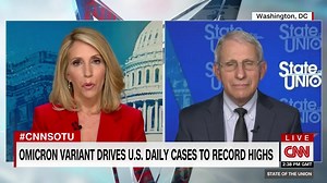 Dr. Anthony Fauci discusses the surge in Omicron infections in the US and whether it will lead to a surge in hospitalizations. | CNN