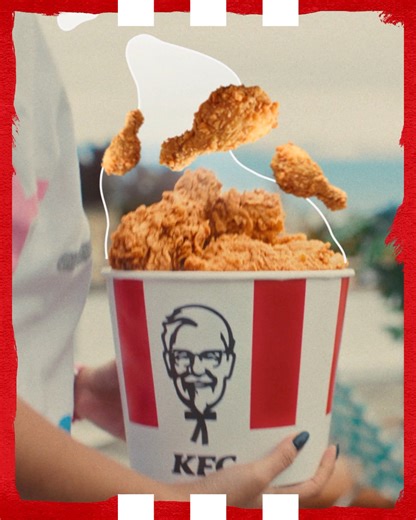 2.4K views · 20 reactions | Nothing beats that happy feeling of having a full bucket of KFC    | KFC | Facebook