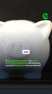 Nuovo BTP Italia: quanto rende?  L'analisi completa su Money.it  go.money.it/nZId Parte la nuova emissione del BTP Italia indicizzato all’inflazione, con tasso minimo garantito all’1,85% e un premio extra per chi lo tiene fino al 2032. Ma conviene investire ora che l’inflazione sta scendendo? Ecco un esempio pratico con tutti i calcoli. #BTPItalia #Risparmio #Investimenti #Inflazione #TitoliStato #MEF #Meloni | Money.it | Facebook
