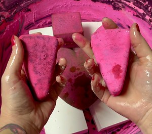 59K views · 1.1K reactions | Pink Reforms with Fresh Chalk  | Snow Fairy ASMR | Facebook