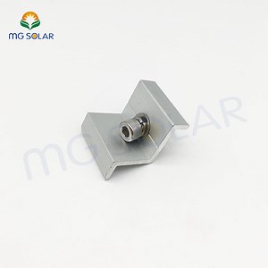 [Hot Item] Low Price and High Quality Solar Structure Roof Tile Aluminum Alloy Solar Panel End Clamp