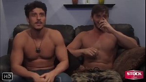 2 straight cousins jerk off together