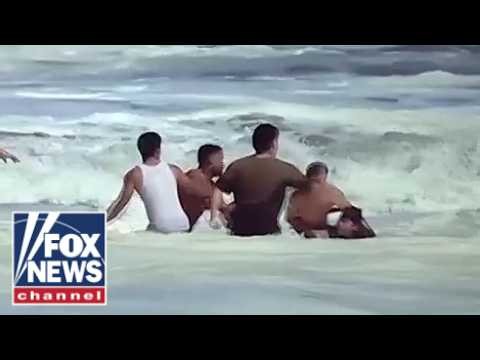 'FRAME BY FRAME': Lifeguard analyzes teen's heroic child rescue