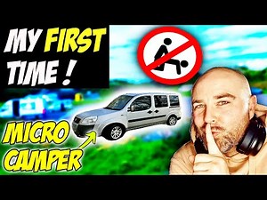 STEALTH Camping At A POPULAR DOGGING Site In My MICRO CAMPER (VANLIFE UK)