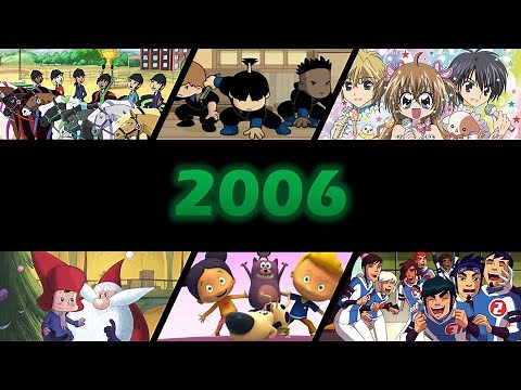 Génériques Dessins Animés - 2006