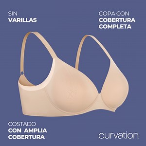 Lo veas por dónde lo veas 💟 ¡Este bra es súper cómodo! 🔝 Bra SIN varillas 🔝 MODELOS: 214279 #Curvation #SoyCurvy #RopaInterior #Brasier #Bra #Soporte | Curvation México