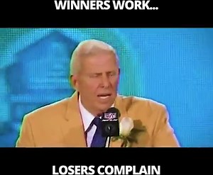 Bill Parcells on winners and losers: | The Coaches' Journal