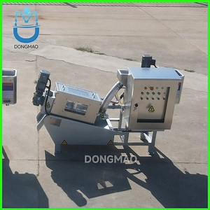 [Hot Item] Industrial Sludge Thickening and Dewatering Screw Filter Press Machine with Good Methods for Wastewater Management Process