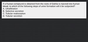 If a fructan compound is obtained from the roots of Dahlia is i... | Filo