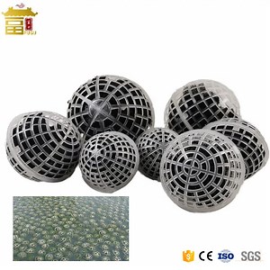 [Hot Item] Suspension Biofilm Packing Media Plastic Cage Ball Floating Bio Filter Media
