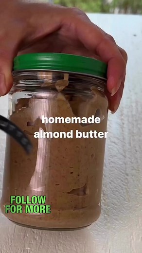19K views · 481 reactions | homemade almond butter 癩 warm. Follow...