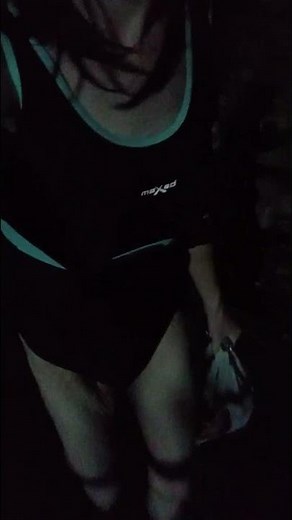 Late-night beach walk (crossdresser/transvestite)