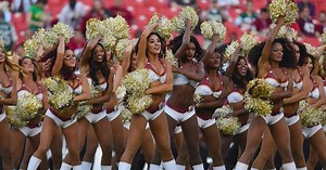 Redskins cheerleaders say they were told to pose topless, felt pimped out, report says
