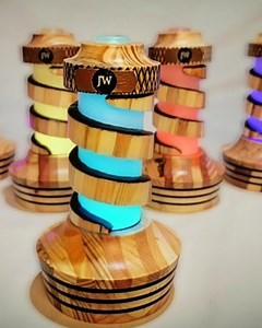 51K views · 52 reactions | Making some outstanding spiral lights out of pallets! | Rush Brush | Facebook