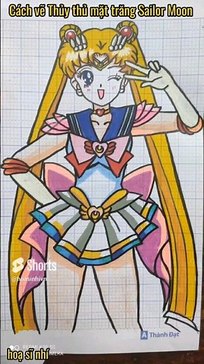 How to draw Usagi # sailor moon
