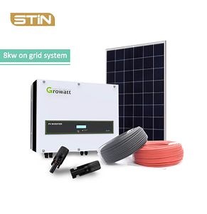 [Hot Item] 8kw 8000W 8000 Watt on Grid Solar Power Panel System Wit Inverter and Power Bank